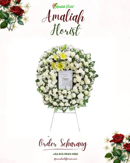 Krans Bunga Duka Mandalasari